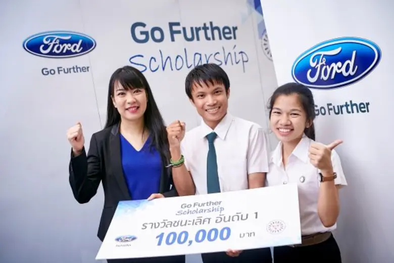 Ford Thailand Awards Go Further Innovator Scholarship and Organizes Driving Skills for Life Training to Encourage Safe Driving Among Thai Students