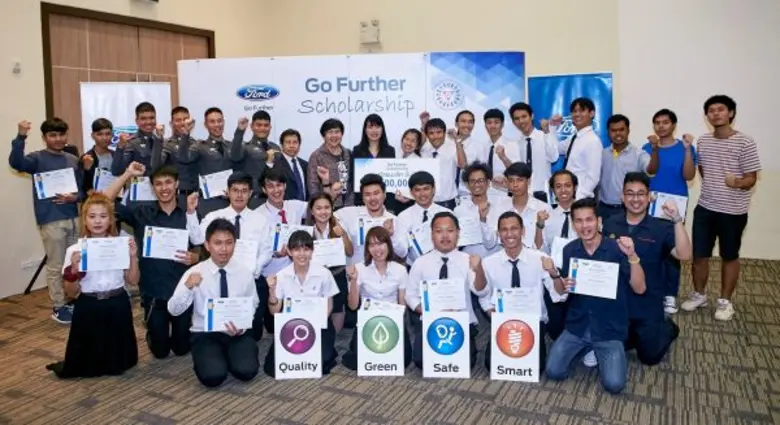 Ford Thailand Awards Go Further Innovator Scholarship and Organizes Driving Skills for Life Training to Encourage Safe Driving Among Thai Students
