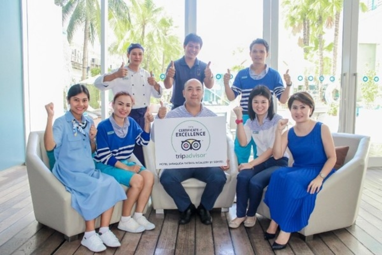 ภาพข่าว: โรงแรมบาราคูด้า พัทยา เอ็มแกลเลอรี่ บาย โซทิเทล ได้รับรางวัล Certificate of Excellence ประจำปี 2559 จาก TripAdvisor