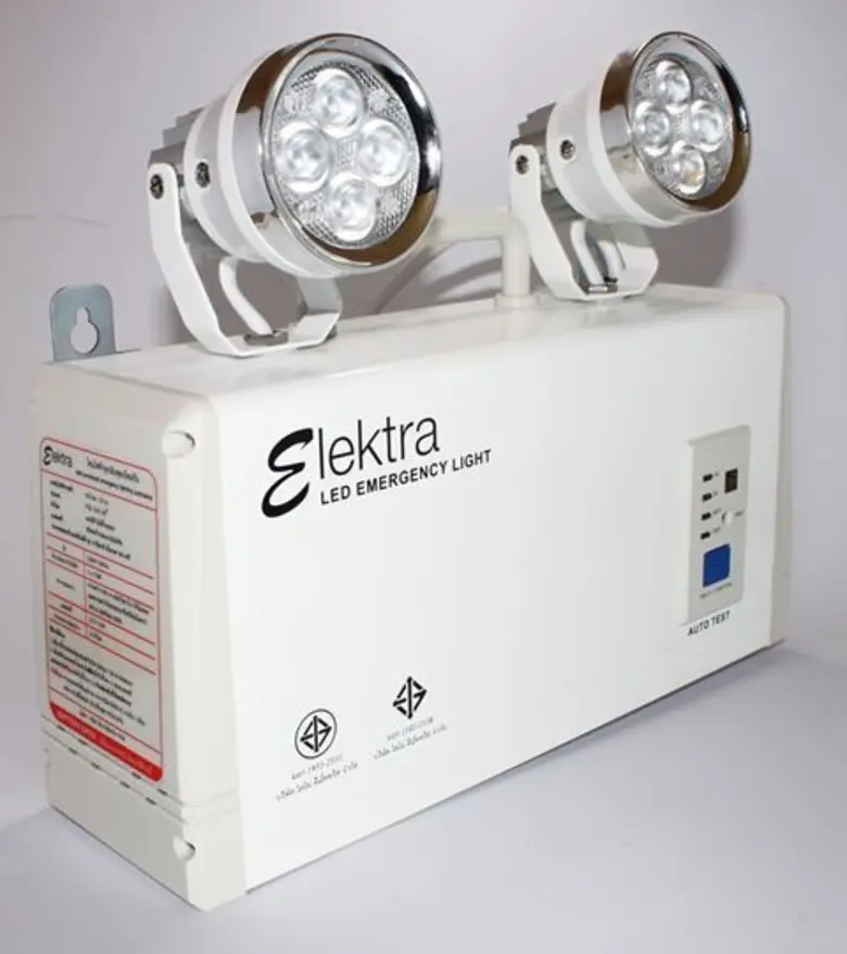 “Elektra”โคมไฟฉุกเฉินชนิดหลอด LED พกพาได้ ให้แสงสว่าง นาน 10 ชั่วโมงพร้อมระบบ Auto Test ที่เดียวที่โฮมโปร