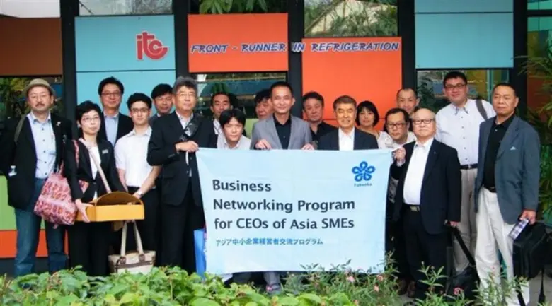 ภาพข่าว: คณะผู้บริหารเมืองฟุคุโอกะ ประเทศญี่ปุ่น เยี่ยมชมอาคารประหยัดพลังงาน ITC