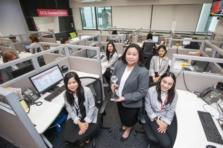 SCG Contact Center คว้ารางวัล Call Center ยอดเยี่ยมอันดับ 1 ตอบทุกข้อข้องใจของลูกค้าด้านวัสดุก่อสร้าง ด้วยบริการที่เป็นระบบ รวดเร็ว เหนือความคาดหมาย