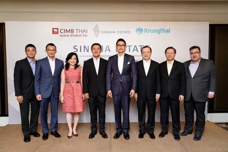ธนาคาร ซีไอเอ็มบี ไทย และ ธนาคารกรุงไทย ร่วมฉลองความสำเร็จ ปิดดีลระดับโลกของ สิงห์ เอสเตท