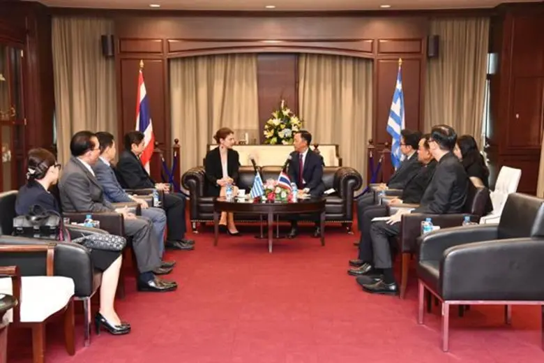 ผู้พิพากษา สมาชิกสภาแห่งรัฐแห่งสาธารณรัฐเฮลเลนิก (กรีซ) พร้อมคณะผู้แทนจากสำนักงานศาลปกครอง เข้าเยี่ยมคารวะประธานกรรมการ ป.ป.ช.