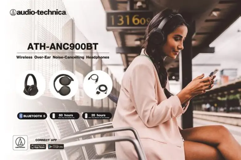 อาร์ทีบีฯ เปิดตัวสุดยอดหูฟังไร้สาย “ATH-ANC900BT” จากแบรนด์ออดิโอ-เทคนิก้า ที่มาพร้อมเทคโนโลยีระบบตัดเสียงรบกวนชั้นเยี่ยมและแบตพลังอึดเอาใจคอเพลงที่มองหาสุดยอดคุณภาพเสียงและอิสระการฟังเพลงที่สมบูรณ์แบบ