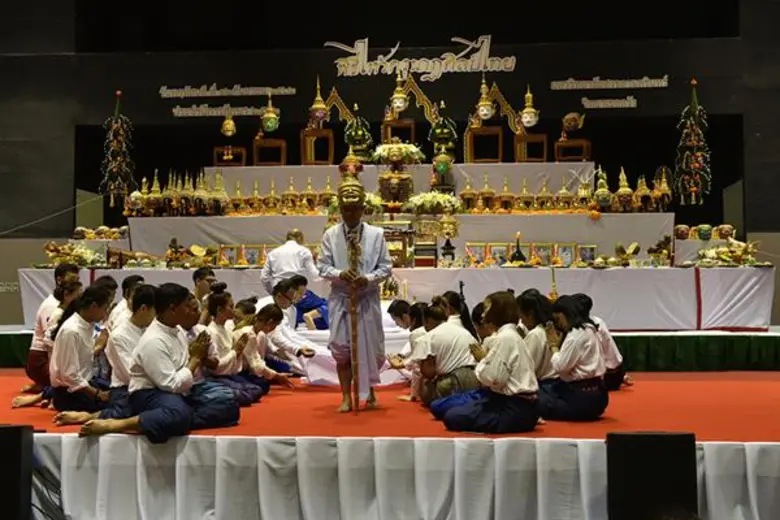 สาขาวิชาศิลปะการแสดงฯ ม.อ.ตรัง จัดพิธีไหว้ครูนาฏศิลป์ไทย ประจำปีการศึกษา 2562
