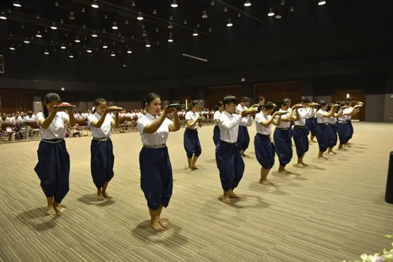สาขาวิชาศิลปะการแสดงฯ ม.อ.ตรัง จัดพิธีไหว้ครูนาฏศิลป์ไทย ประจำปีการศึกษา 2562