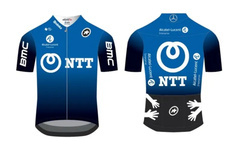 Team Dimension Data rebrands to NTT Pro Cycling