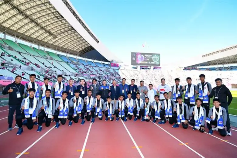 ภาพข่าว: 22 นักเตะเยาวชนในโครงการ "ยูเมะ พลัส โรด ทู เซเรโซ่" ปี 2 เดินหน้าเปิดประสบการณ์ลูกหนังที่ประเทศญี่ปุ่น
