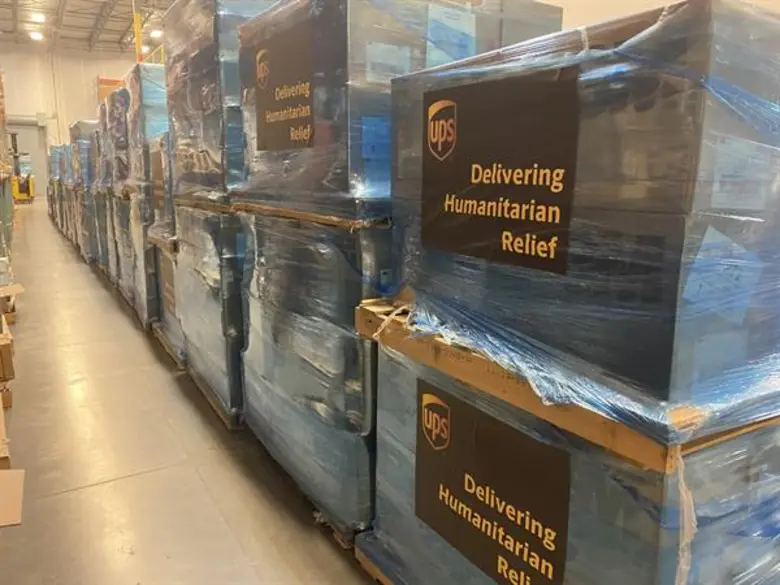 UPS SENDS HUMANITARIAN RELIEF OF MORE THAN 2 MILLION MASKS AND PROTECTIVE GEAR TO SUPPORT MEDICAL STAFF IN CHINA