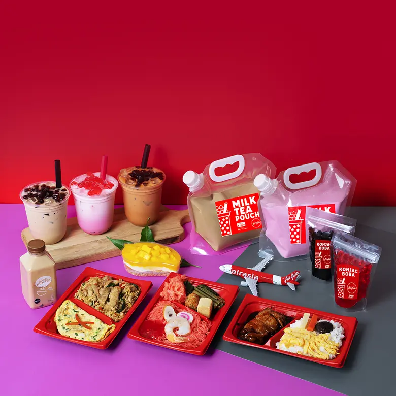 AirAsia Delivery Brings In-Flight Favorites to Your Doorstep Order Popular Thai Pearl Tea and Much More!