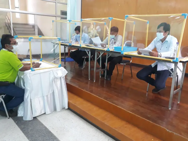 สำนักงานพัฒนาฝีมือแรงงานลพบุรี จัดประเมินรับรองความรู้ความสามารถ ช่างเชื่อมอาร์กโลหะด้วยมือ ระดับ 1