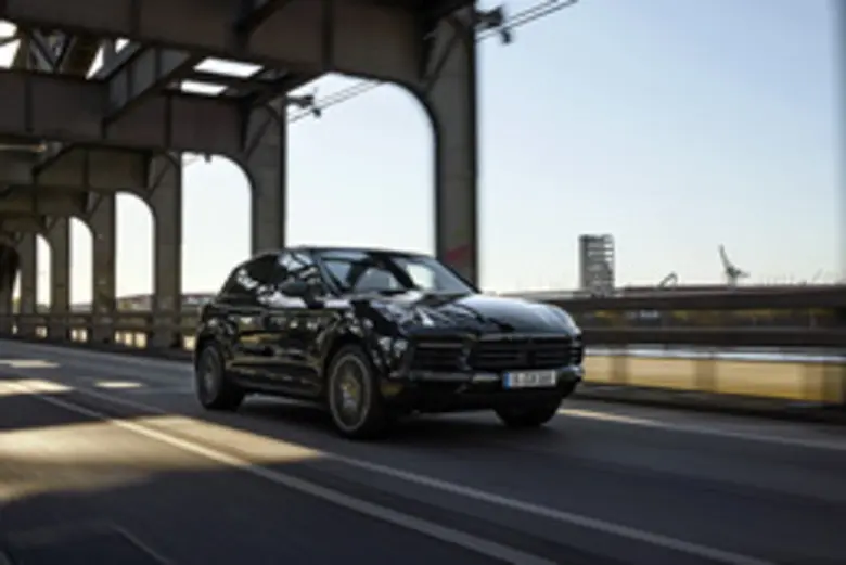 Riding in style: the Cayenne Platinum Edition