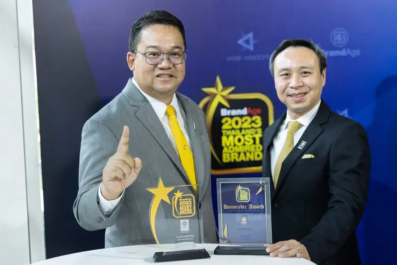 Krungsri Auto reinforces its top-of-mind brand position in auto finance Winning two prestigious awards from reputable brand credibility survey in Thailand