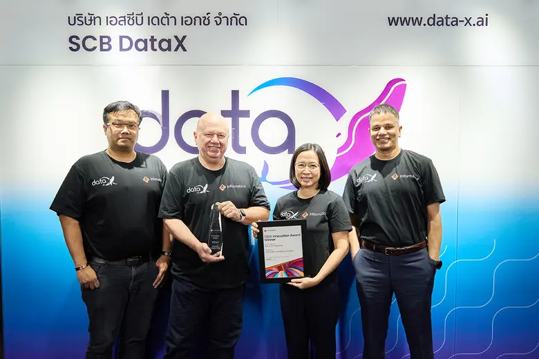 SCB DataX receives prestigious Risk & Compliance Excellence Award at the 2023 Informatica Innovation Awards, recognizing outstanding data and ai expertise
