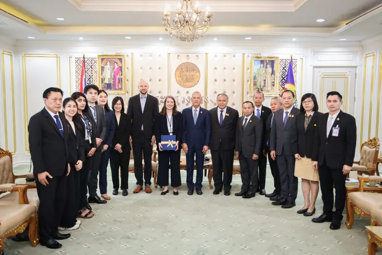IOM ชม"พิพัฒน์" รมว.แรงงาน ดูแลคุ้มครองสวัสดิการแรงงานเท่าเทียมตามหลักสิทธิมนุษยชน ฝากดันแรงงานทักษะไทยส่งออกตลาดต่างประเทศ