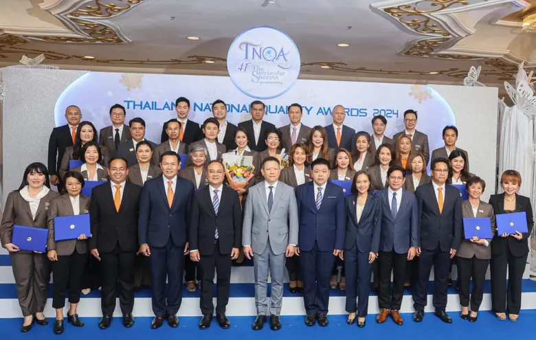 FWD Insurance celebrates top-performing agents at the 41st Thailand National Quality Awards Ceremony (TNQA)