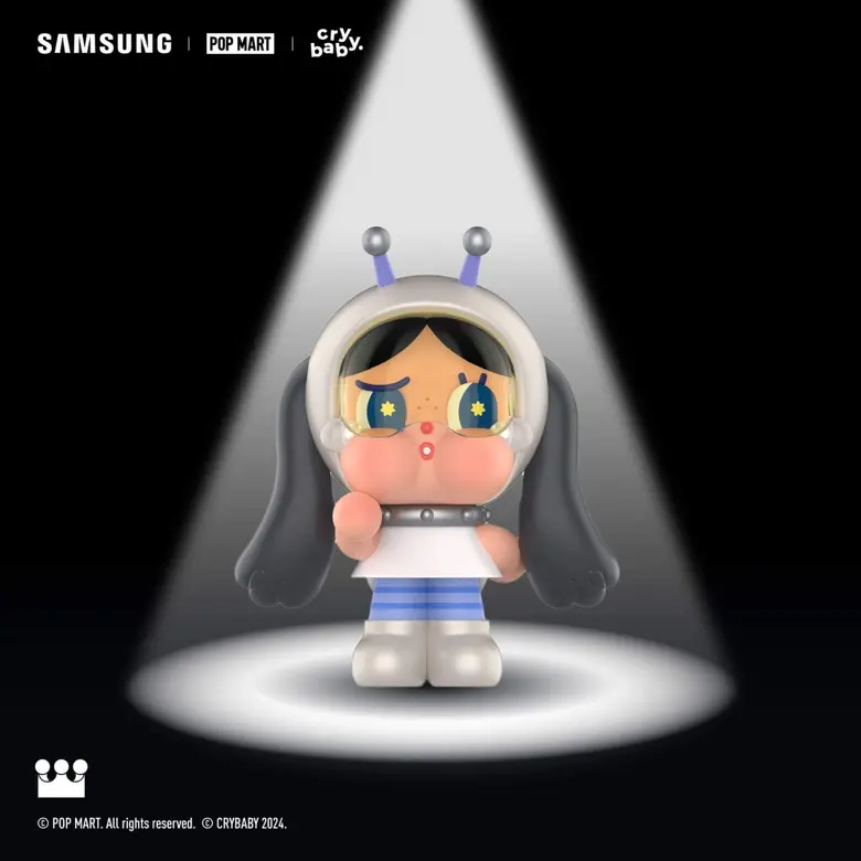 เฉลยแล้ว! Samsung x POP MART เตรียมพบกับ Crybaby ครองพื้นที่กับ The new Galaxy เร็วๆ นี้