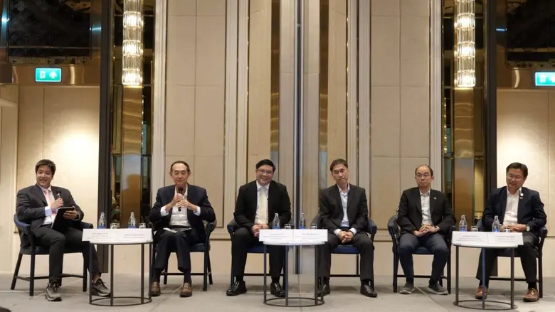 สกสว. ร่วมภาครัฐ - เอกชน ระดมสมอง - สรรหาแนวทางนำ "วิทย์ วิจัย นวัตกรรม" ยกระดับ "ระบบขนส่งทางรางไทย"