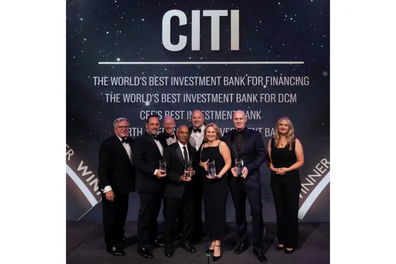 "ซิตี้" ผงาดคว้ารางวัลสุดยอดธนาคารจาก Euromoney 2025