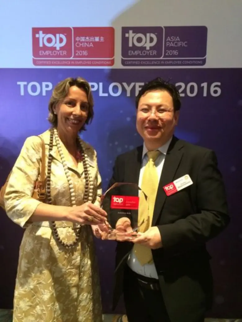 Amadeus Asia Limited awarded by the Top E...