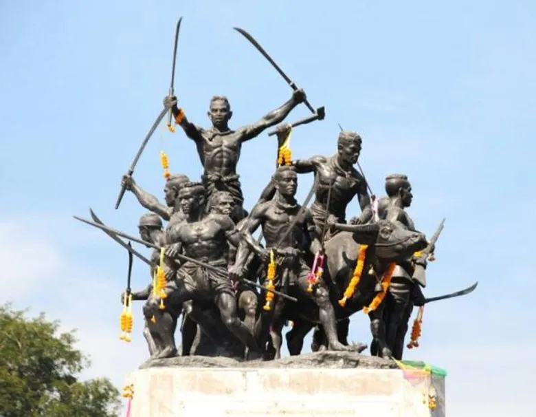 สภาพัฒนาการเมืองจัดเวทีถ่ายทอดภูมิปัญญาท้องถิ่นบ้านบางระจันสู่ลูกหลานวีรชนสิงห์บุรี