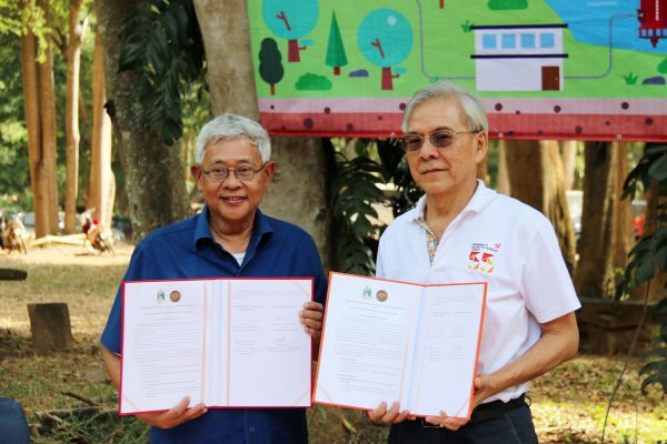 โครงการความร่วมมือทางวิชาการเพื่อการพัฒนาชนบท ระหว่าง สถาบันส่งเสริมและพัฒนากิจกรรมปิดทองหลังพระ สืบสานแนวพระราชดำริ กับ มจธ.