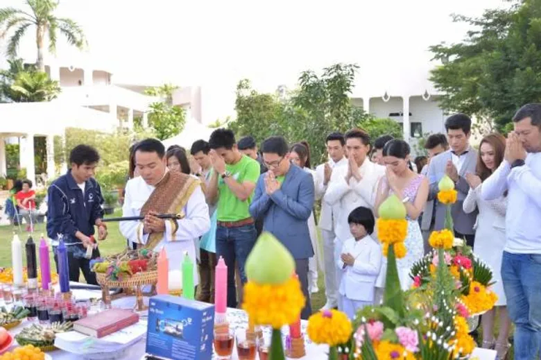 ช่อง24 ทรูโฟร์ยู เปิดตัวซีรีส์เลิฟๆ “อุบัติรักเทวา” กอล์ฟ พิชญะ-แนน สศิรา’ นำทัพนักแสดงบวงสรวง
