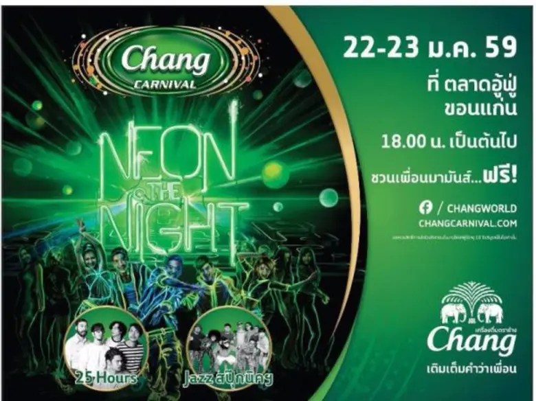 กลับมาอีกครั้งกับ ช้าง คาร์นิวัล ในรูปแบบ...