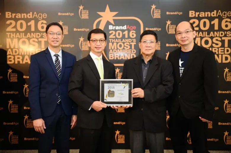 เอไอเอส คว้ารางวัล Thailand’s Most Admired Brand 2016 ในฐานะแบรนด์ครองใจผู้บริโภค ในกลุ่มผู้ให้บริการโทรศัพท์เคลื่อนที่