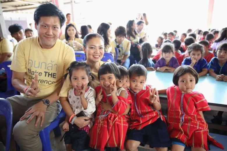 ทีเอ็มบี รวมพลัง Make THE Difference ในแคมเปญ “เปลี่ยนหุ่น ให้น้องอิ่ม” มอบอาหาร 21,350 มื้อ ให้เด็กขาดแคลนในชนบท