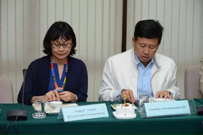 รับฟังนโยบายด้านการประชาสัมพันธ์ ทส.