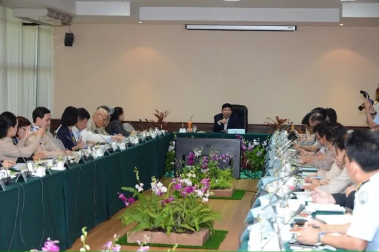 รับฟังนโยบายด้านการประชาสัมพันธ์ ทส.