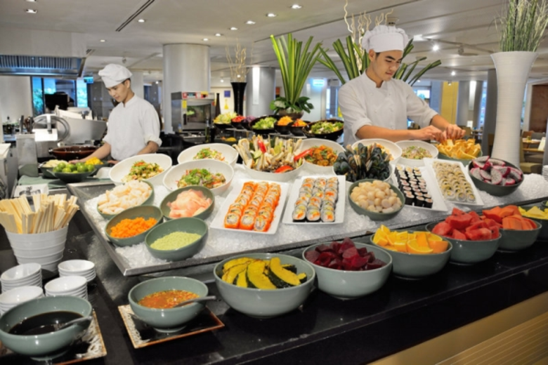 ห้องอาหารคาเฟ่ จี (Cafe G) โรงแรมฮอลิเดย์ อินน์ กรุ...