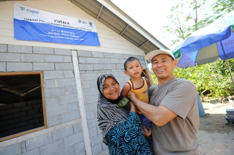 CIGNA International Markets Continues the “Cigna – Habitat For Humanity Recognition Build” Program, Joining Forces with Volunteers from Around the World to Build “Homes”– the Most Important Foundation for Creating a Sustainable Thai Society.