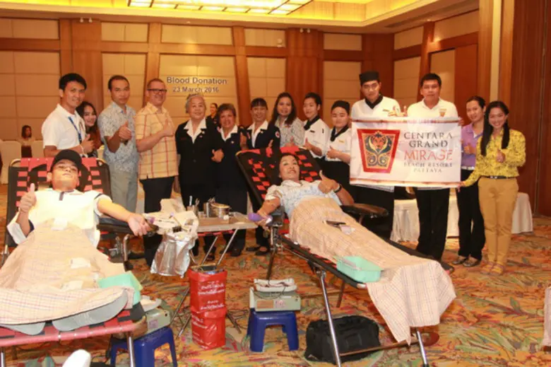 Photo Release: Blood Donation @ Centara Grand Mirage Beach Resort Pattaya