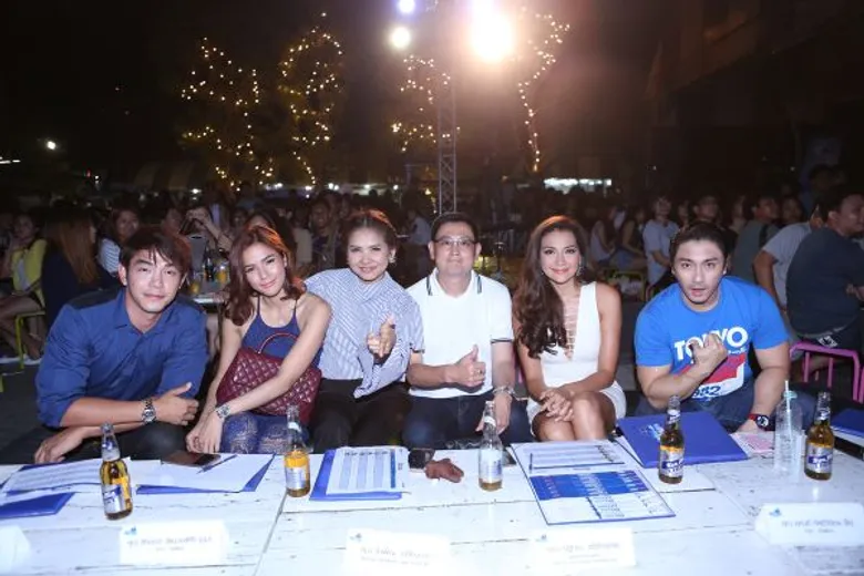 อุ้ม-โย ดาราหุ่นสตรอง ค้นหา สุดยอด บอดี้ วินเนอร์ ฟิต&เฟิร์ม รอบตัดสิน แคมเปญ San Mig Light FIT&FIRM Thailand All Star Buddy Search 2016