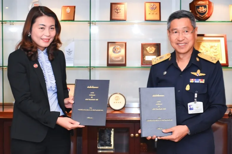 ภาพข่าว: "ไทยแอร์เอเชีย" ลงนามร่วม "กองทัพอากาศ" เพื่อบูรณาการความพร้อมด้านการบินและบุคลากร