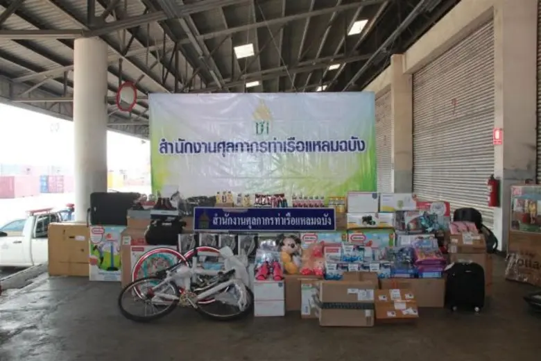 สำนักงานศุลกากรท่าเรือแหลมฉบัง จับกุมสินค้าหลีกเลี่ยงข้อห้ามข้อกำกัดในการนำเข้า และสินค้าที่สำแดงเมืองกำเนิดอันเป็นเท็จ เข้ามาในราชอาณาจักร มูลค่ากว่า 8.6 ล้านบาท