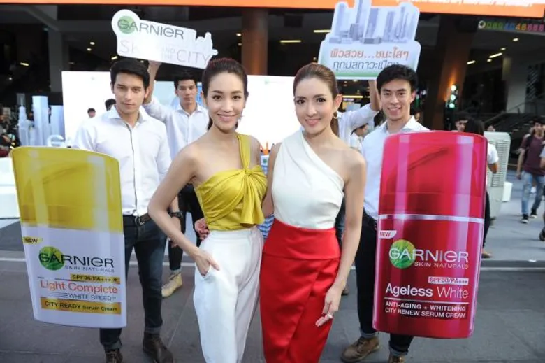 'การ์นิเย่’ ผนึกกำลัง 4 พรีเซ็นเตอร์ มิน-แอฟ-มิ้นต์-เก้า สร้างปรากฏการณ์ผิวสวยชนะใสๆ ทุกมลภาวะเมือง