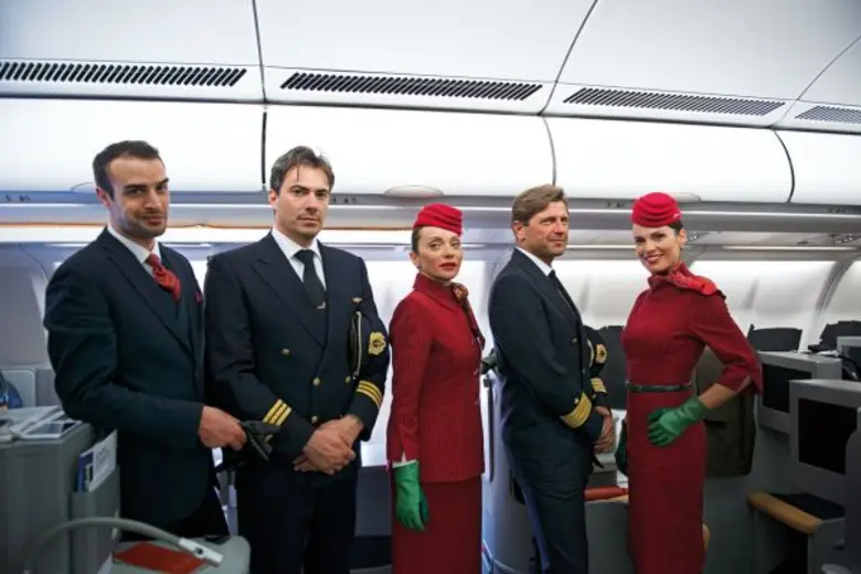 Spirit of Italy captured in new Alitalia uniform collection launch by Ettore Bilotta