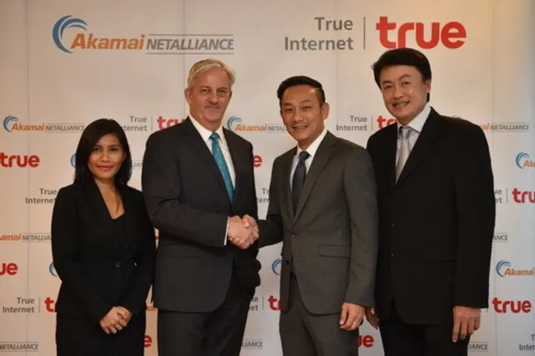 ทรู อินเทอร์เน็ต จับมือกับ Akamai จากสหรั...
