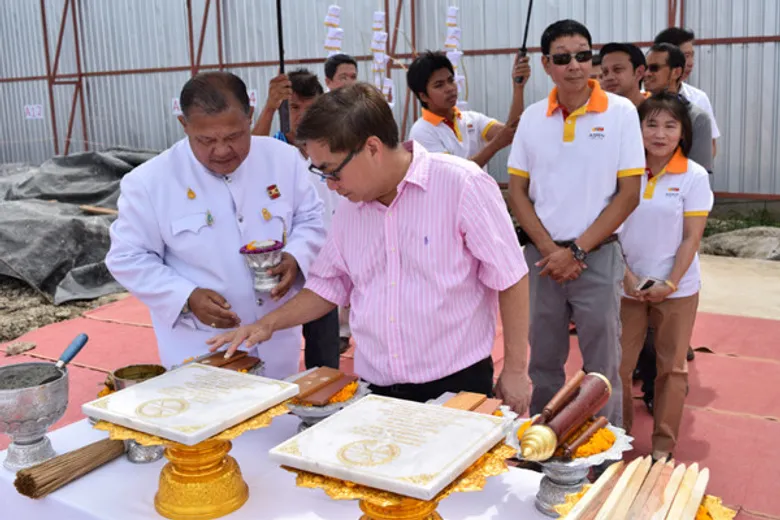 โครงการ เอสเพน คอนโด จัดพิธีวางศิลาฤกษ์โครงการ