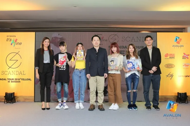 “สแกนดัล” สี่สาวสวยแซบนักดนตรีเจป็อปรีเทิร์นไทยแลนด์ “อาวาลอน ไลฟ์” จับมือ “โตโยต้า” จัดให้สายญี่ปุ่นถูกใจรัวๆ ปิดท้ายเอเชียทัวร์คอนเสิร์ตพร้อมฉลอง 10 ปี ส.18 มิ.ย.นี้!!!