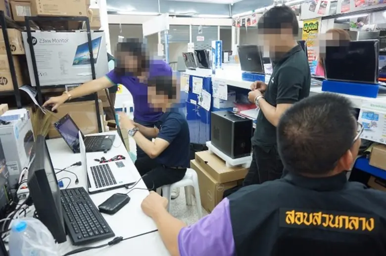 เจ้าหน้าที่ตำรวจกองบังคับการปราบปรามการกระทำความผิด...