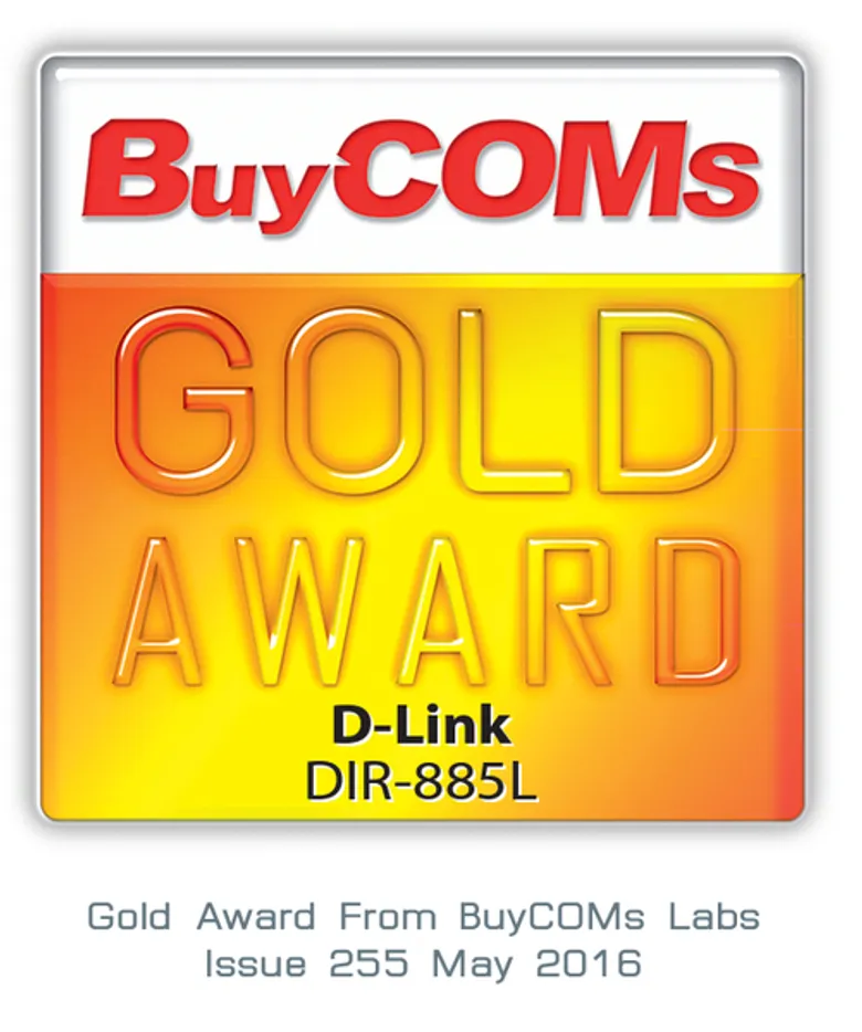 D-Link DIR-885L คว้ารางวัล BuyCOMs Gold Award โดยนิตยสาร BuyCOMs การันตีสินค้าคุณภาพ