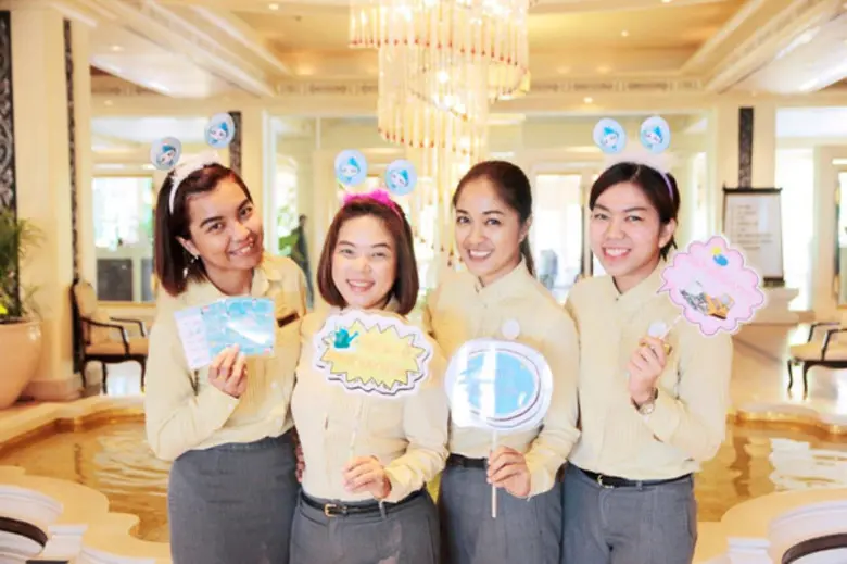 ดุสิตธานี หัวหิน รวมพล...รณรงค์ประหยัดน้ำ