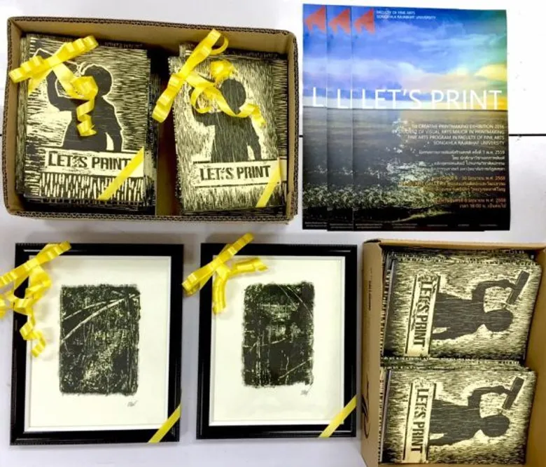 มรภ.สงขลา ชวนชม "LET'S PRINT" ปฐมฤกษ์นิทรรศการภาพพิมพ์ ครั้งที่ 1