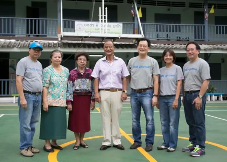 ทีเอ็มบี รวมพลังพัฒนาเพื่อการศึกษาที่โรงเ...
