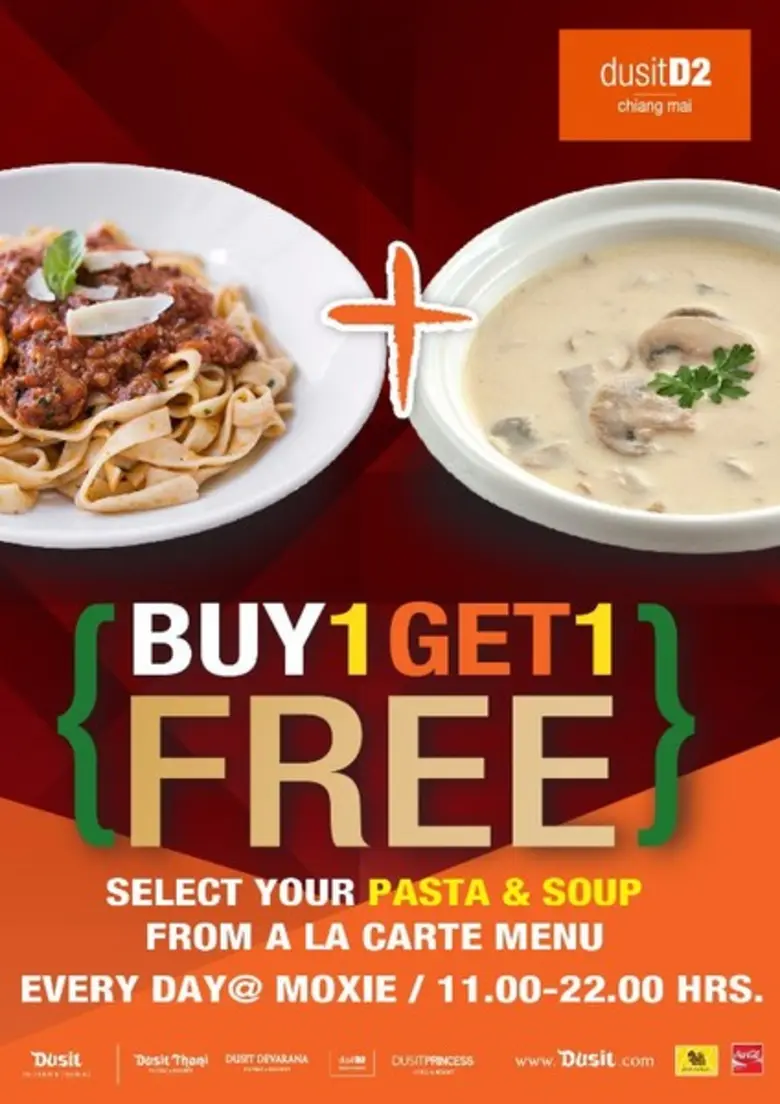 • "Buy 1 get 1 FREE! Select your PASTA & ...